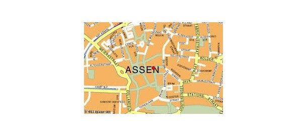 assen plattegrondje